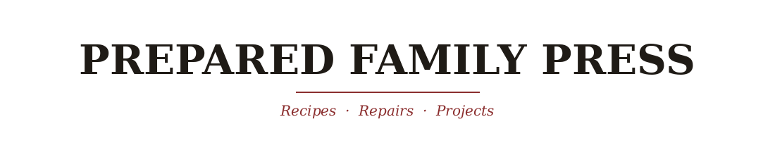 Prepared Family Press